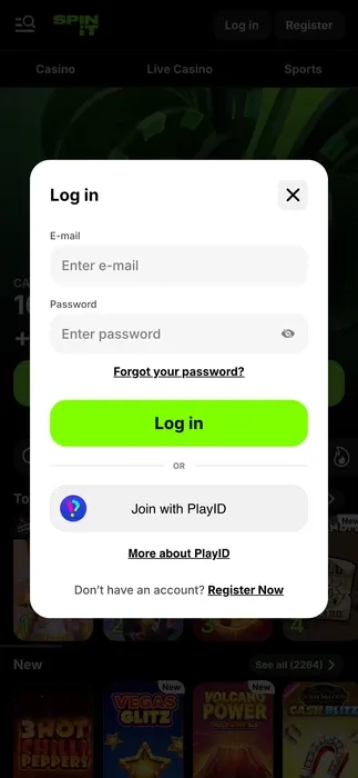 Spinit Login