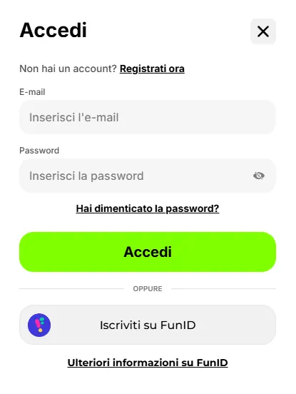 Spinit Accedi